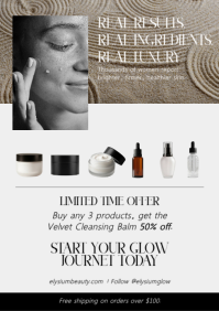 Bianco Skincare Product Promotion A4 Template - Page 5