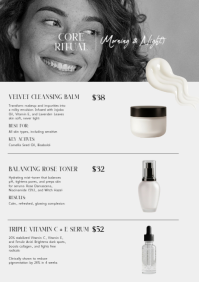 Bianco Skincare Product Promotion A4 Template - Page 3