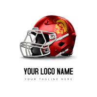 White Modern & Minimal Sports Logo Logo template