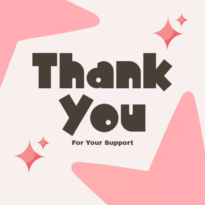 White Modern & Minimal Thank You Pos Instagram Template | PosterMyWall