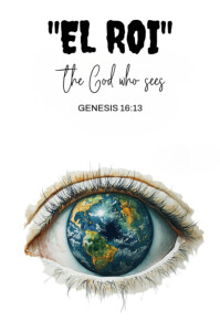 White Modern & Minimal Today's Bible Verse Genesis 16:13 Pinterest Graphic template
