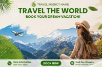 Putih Travel Poster Template