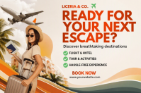 Wit Travel Promotion Poster Template