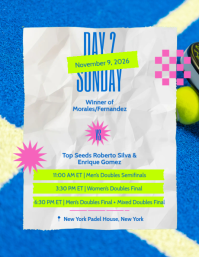 White USA Padel Open Folder Template - Page 3