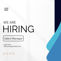 Blanco Job Hiring Instagram Post Template