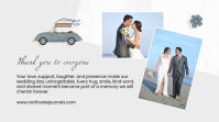 White Modern & Minimal Wedding Memories Presentation Presentazione (16:9) template - Page 5