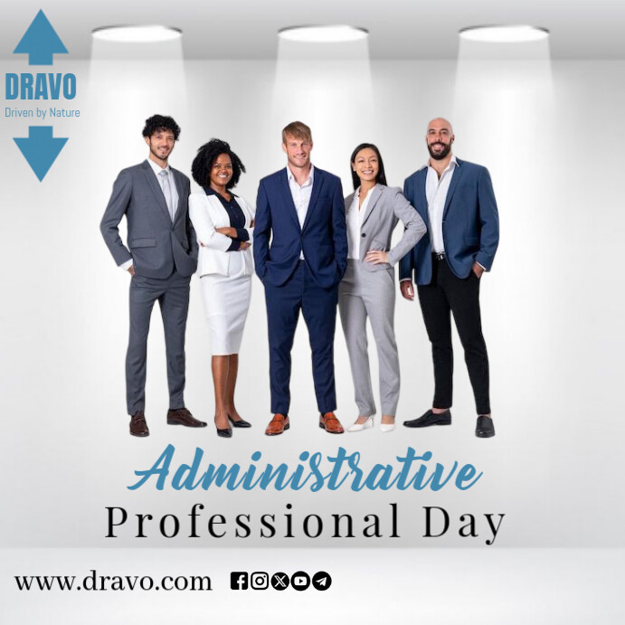 Copy of White Modern & Minimal Administrative Professional Day ...