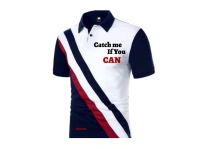 White Modern & Minimal Catch Me If You Can Po Yard Sign template