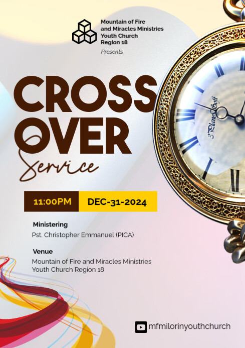 White Modern & Minimal Crossover Service A3 template