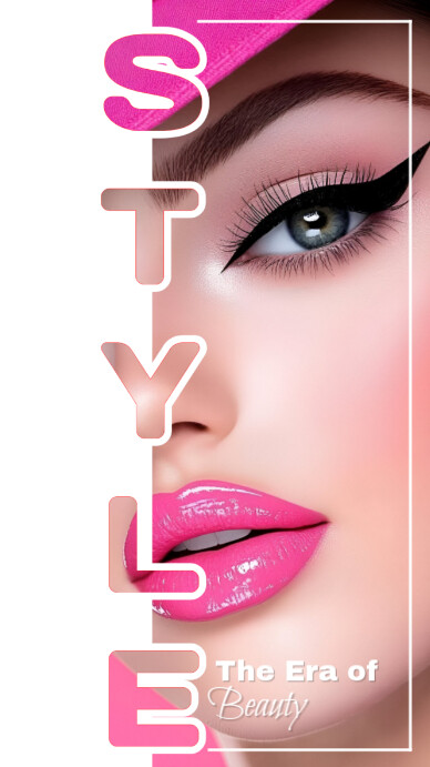 Plantilla de White Modern & Minimal Fashion Show Poster Design ...