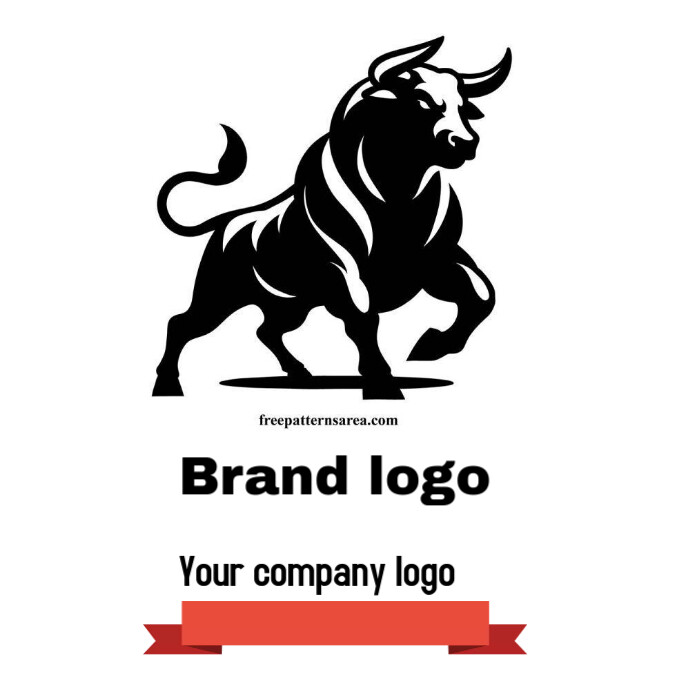 White Modern & Minimal Professional Brand Logo Logo template