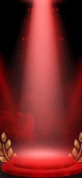 White Modern & Minimal Red Spotlight Stage Background – Celebration, Award & Worship Event 🎯 Snapcha Geofilter Snapchat template