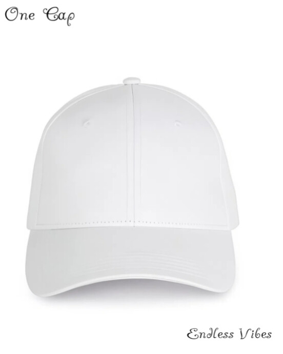 White Modern & Minimal This Image Features A Plain White Baseball Cap Presented Against A Very Light Instagram Portrait template