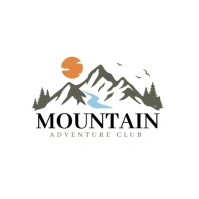 White  Mountain/nature/adventure/outdoors/landscape/wilderness/brand/business/identity/symbol/icon L 徽标 template