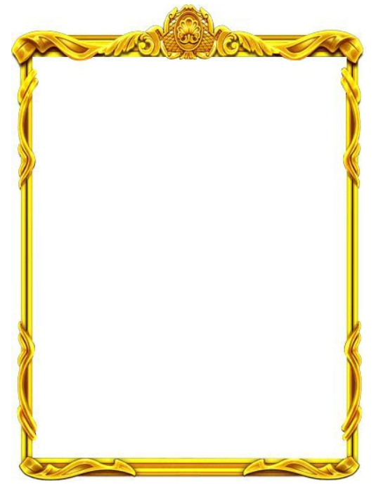 White Ornate Frame Flyer Template | PosterMyWall