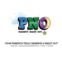 White  Parents Date Night Logo Ilogo template