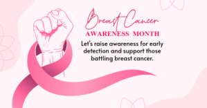 White Breast Cancer Awareness Facebook-Veranstaltungscover Template