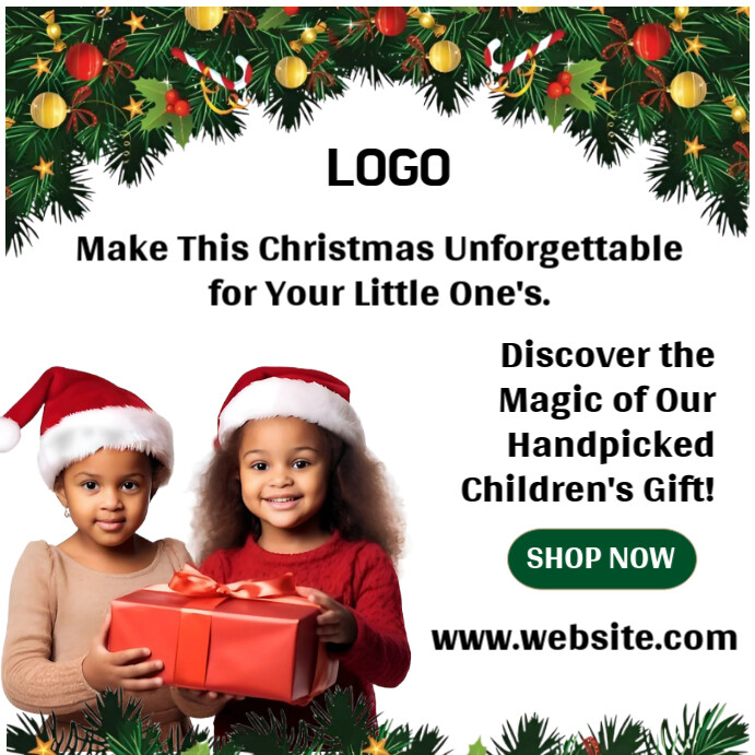 Copy of White Pastel Christmas Ad Template Instagram Post | PosterMyWall