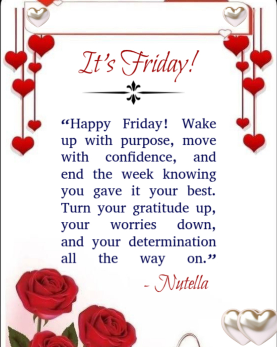 Friday Motivation Template | PosterMyWall