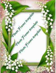 White Pastel Greece And White Picture Frame Template  Flyer (us Letter) Pamflet (Letter AS)