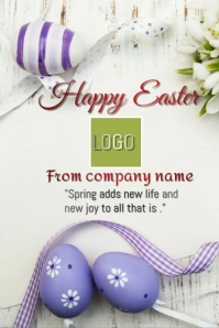 White Pastel Happy Eater  Day  Pinterest Graphic template
