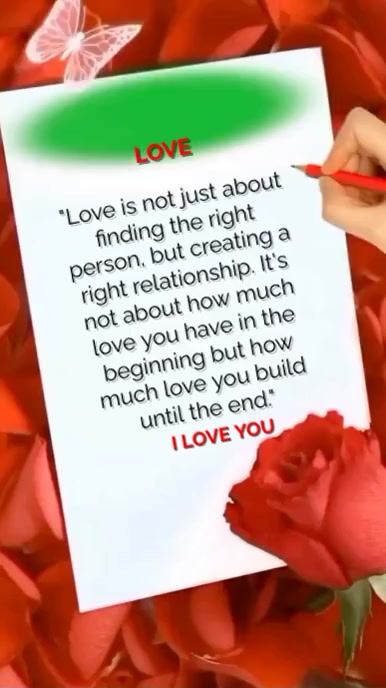 White Pastel Love Quotes  Digital Display (9: Ekran reklamowy (9:16) template