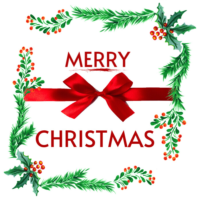 Copy of White Pastel Merry Christmas Instagram Post | PosterMyWall