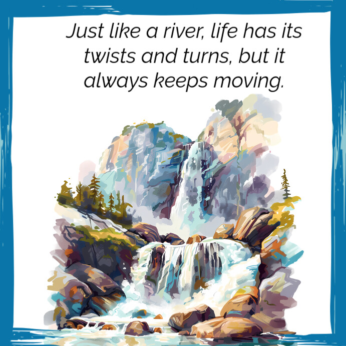White Pastel Quotes Instagram Post template
