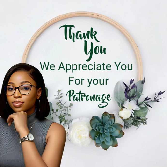 White Pastel Thank You Business Instagram Post Template | PosterMyWall