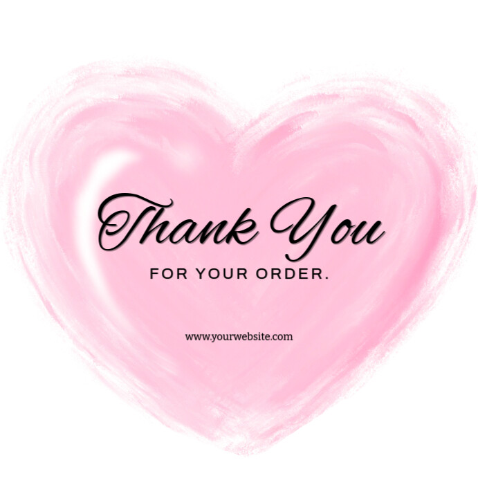 Copy of White Pastel Thank You Card Instagram Post | PosterMyWall