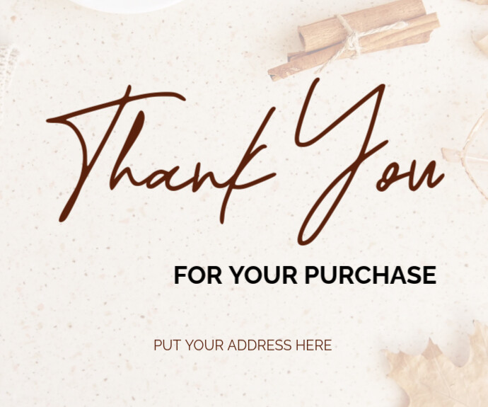 White Pastel Thank You So Much Posters Medium Rectangle 中矩形广告 template