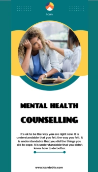 White Pastel Trauma Day Business Card template