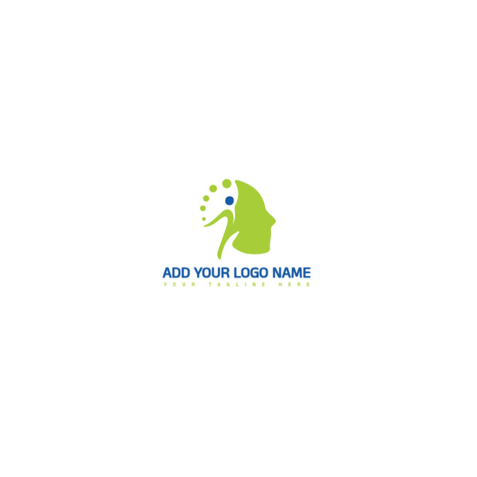 White  Personable/colorful Health/wellness/mind Body Soul/abstracthealth Icon/natural Healing/mental Logo template