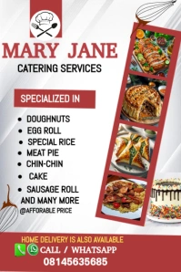 White Professional #restaurants flyer Pinterest Graphic template