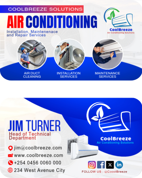 Air Conditioning Services Template | PosterMyWall