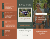 White Annual Team Retreat Flyer Template - Page 4