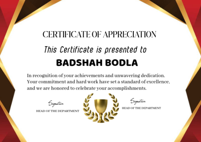 White Professional Appreciation Certificate Design Templates A2 ...