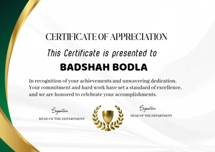 White Professional Appreciation Certificate Design Templates A2 ...