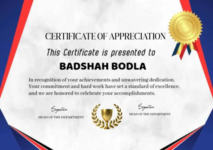 White Professional Appreciation Certificate Design Templates A2 ...