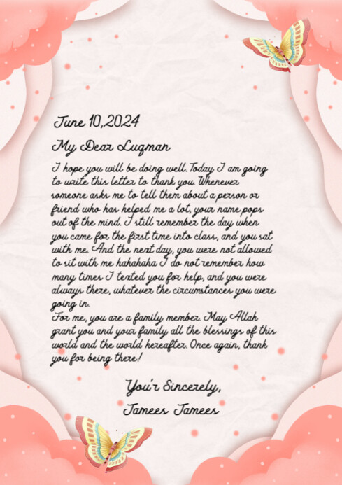 White Professional Assignment And Letter Writing Flyers A4 Template ...