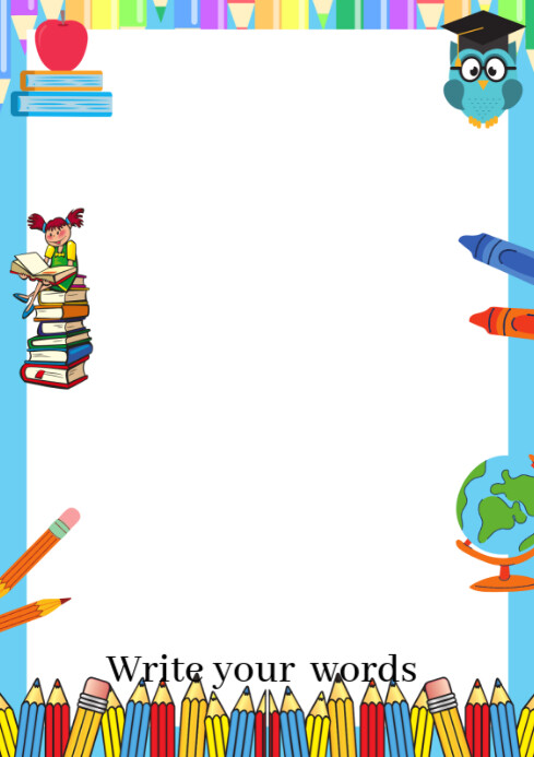 Plantilla de White Professional Assignment Background A4 | PosterMyWall