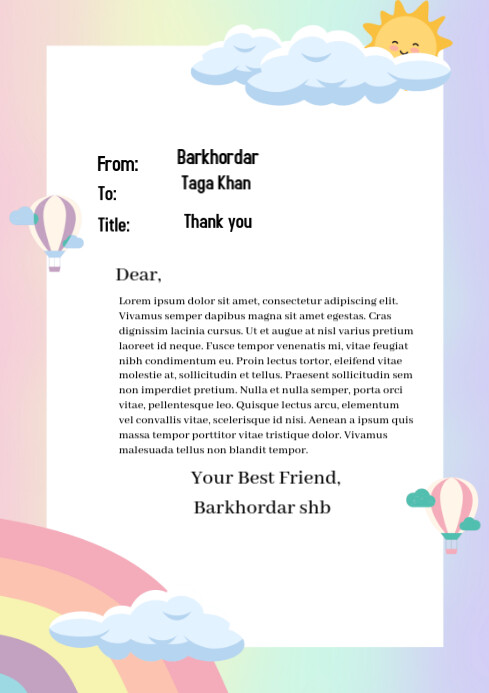 White Professional Assignment Background A4 Templat | PosterMyWall
