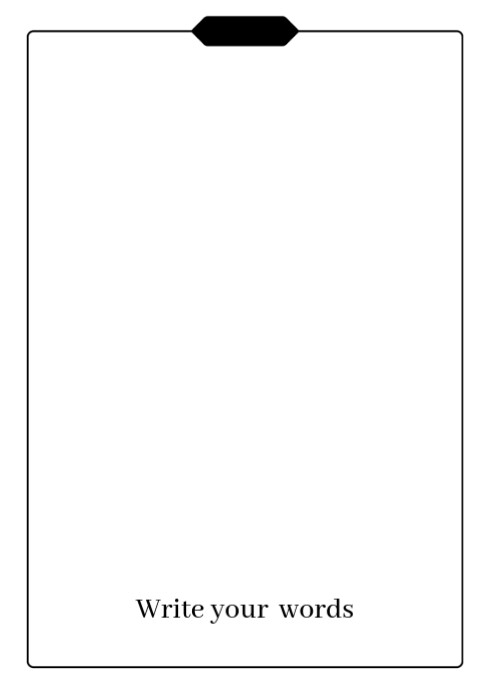 White Professional Assignment Background A4 template