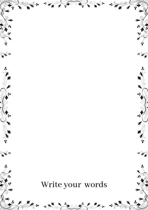 Plantilla de White Professional Assignment Background A4 | PosterMyWall