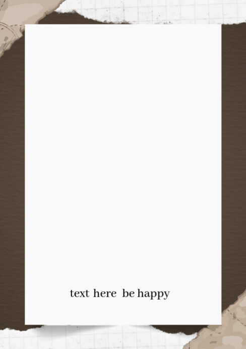 White Professional Assignment Background A5 template
