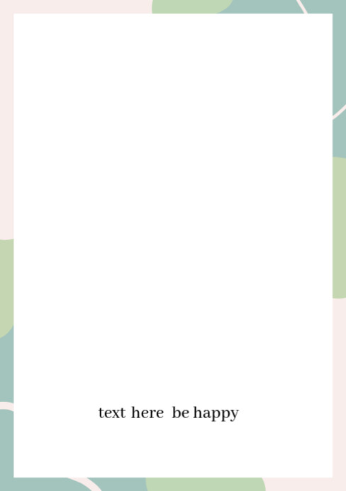 White Professional Assignment Background A5 template