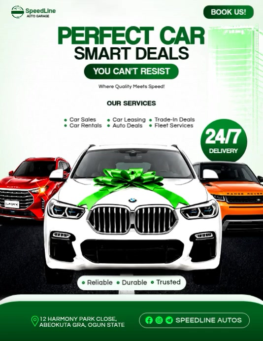 Car Dealership Promotion Flyers Template | PosterMyWall