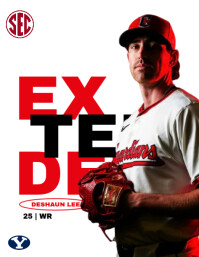 White Professional Baseball Gameday Flyer (us Letter) template