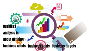 White Professional Business Analysis  Blog He template