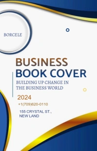 White Professional Business Book Cover  Wattpad Cover template